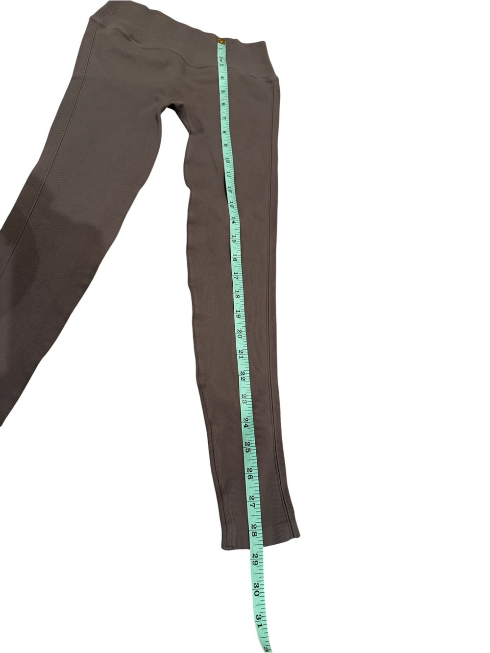 NUX Women’s Leggings in Taupe/Gray - Picture 2 of 7